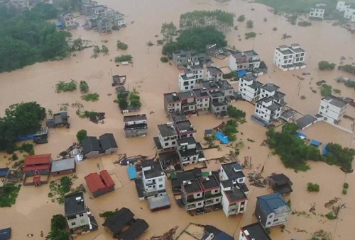 廣東懷集遭遇最強洪水，眾志成城抗災救援