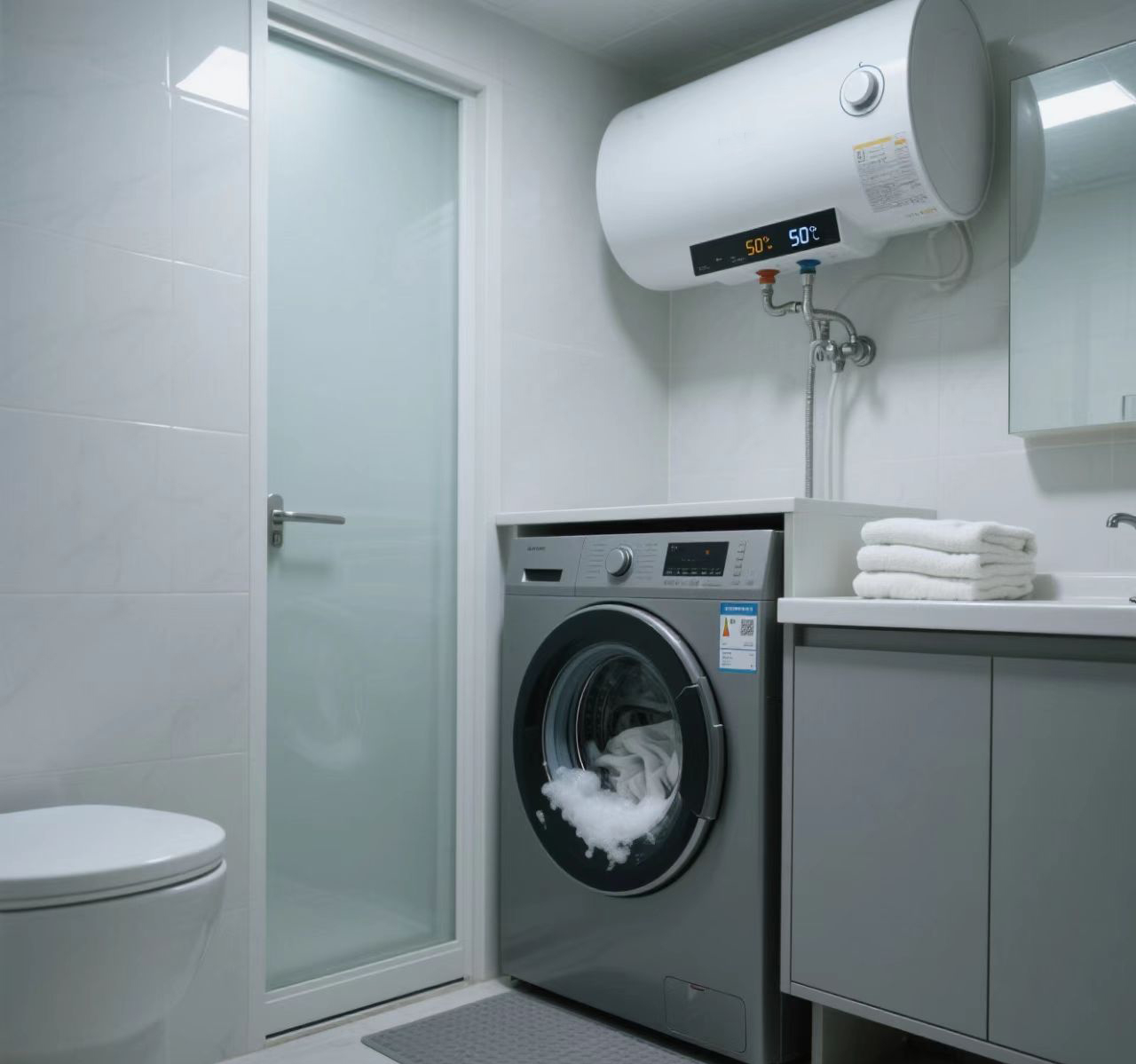 夏季用電安全指南：電熱水器與洗衣機，切勿同時開啟！