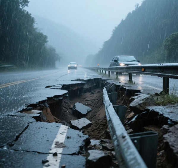 北京強(qiáng)降雨來襲，路段崩塌怎么辦？這份應(yīng)對指南請收好！