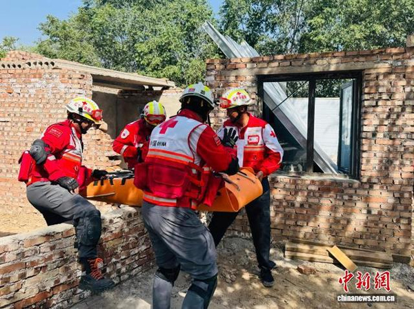 青海紅十字會2025應急救援演練：守護高原生命防線